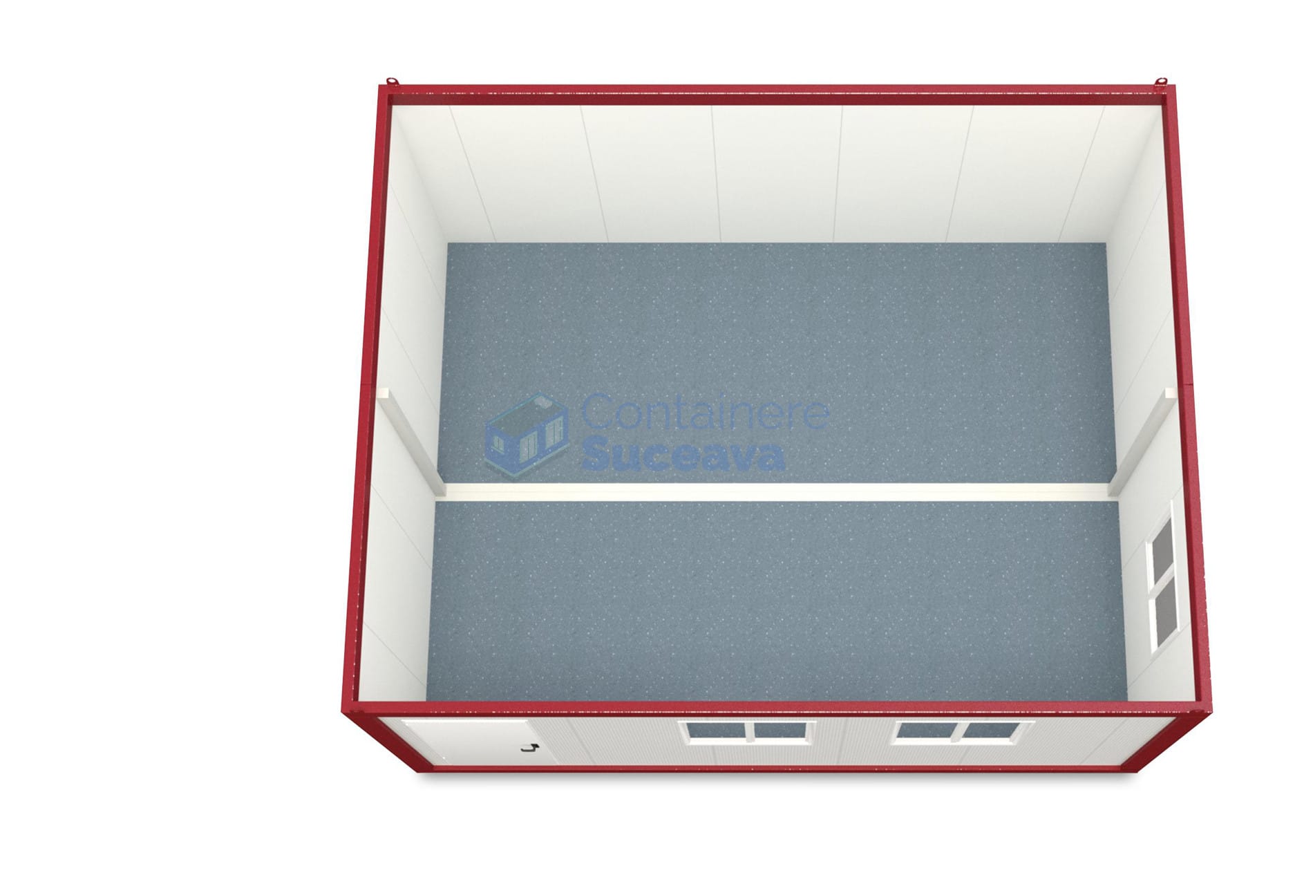 container modular suceava 6x48m rosu2