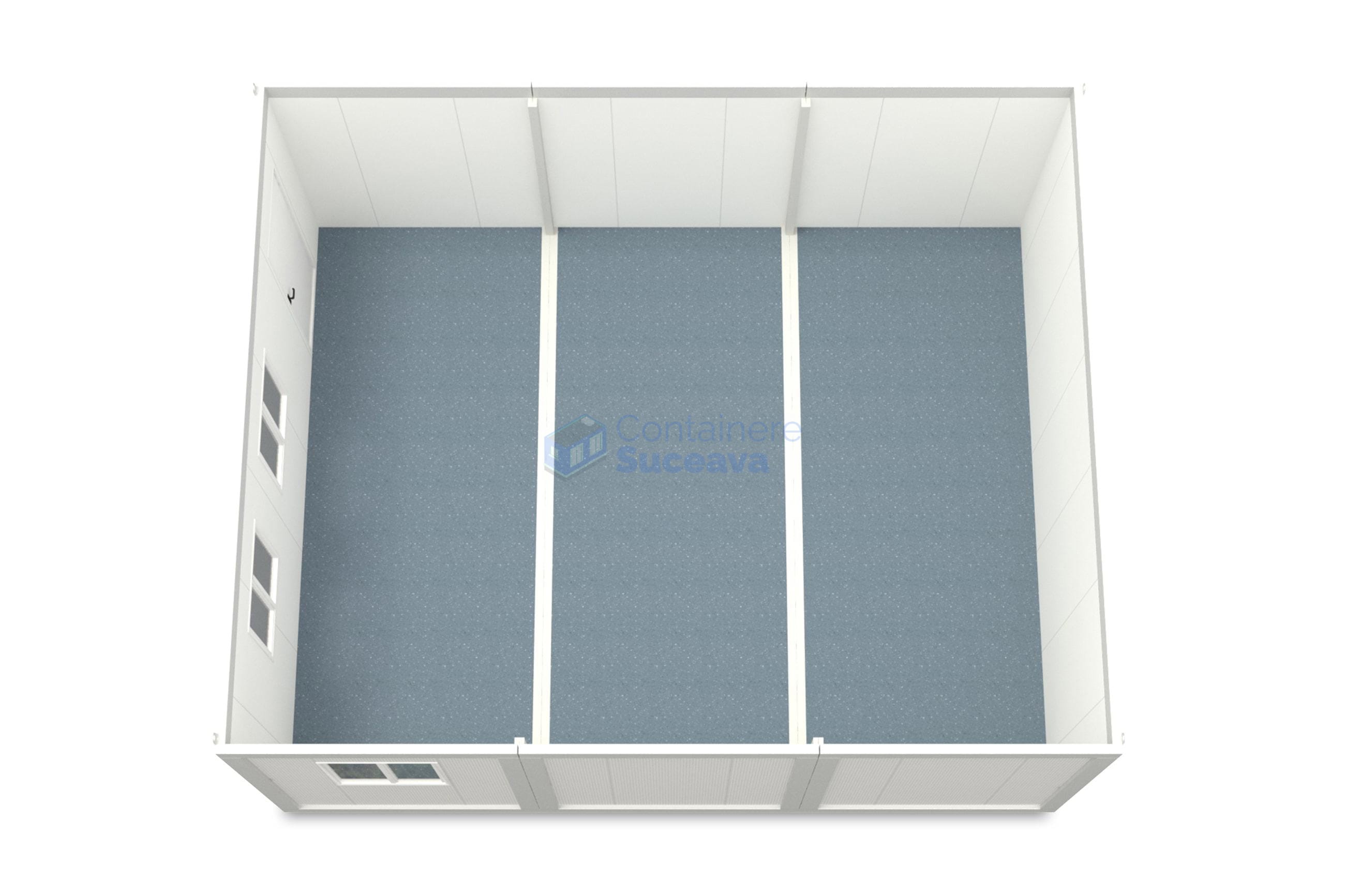 container modular suceava 6x72m alb2