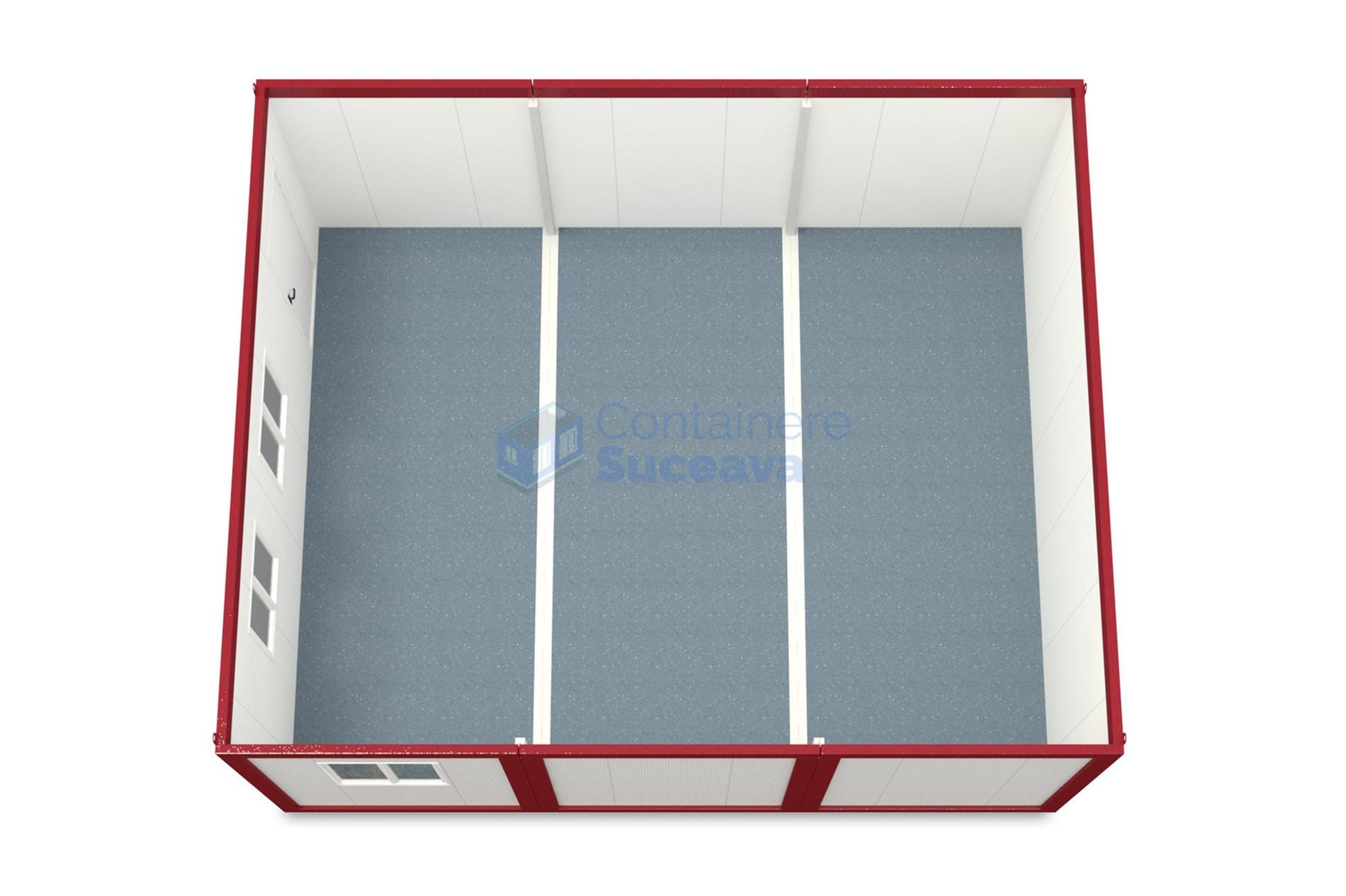 container modular suceava 6x72m rosu2