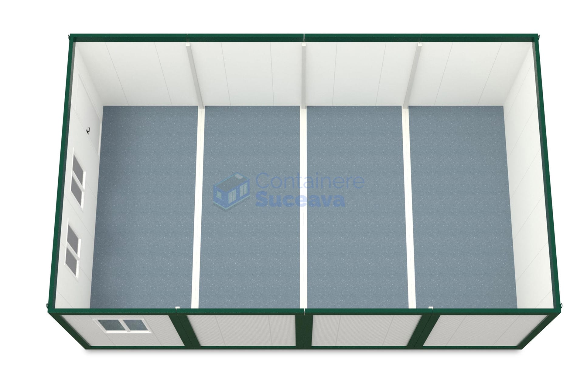 container modular suceava 6x96m verde2